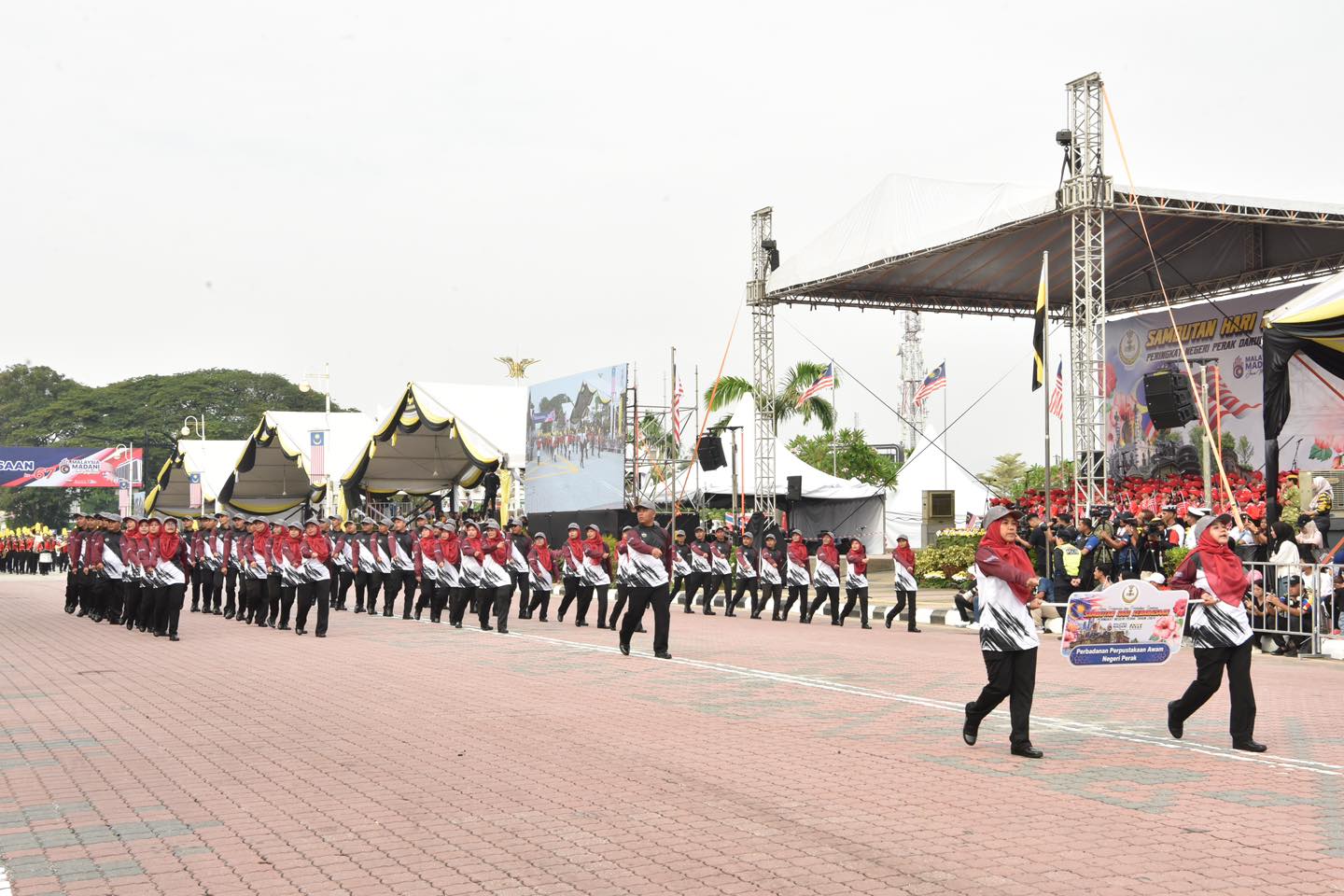 PPANPk BANGGA SERTAI SAMBUTAN HARI KEBANGSAAN PERINGKAT NEGERI PERAK TAHUN 2024